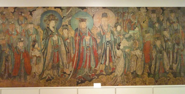 永乐宫壁画的姊妹篇——现藏加拿大的《神仙赴会图》
