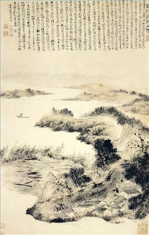 高清百图！清四僧山水美学之比较...... - 艺术纵横- 上海名家艺术研究