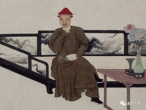模写 王石谷 「似元人用筆山水」掛軸 中国美術 手っ取り早かっ